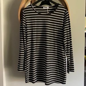 Black & White Stripe Tunic
